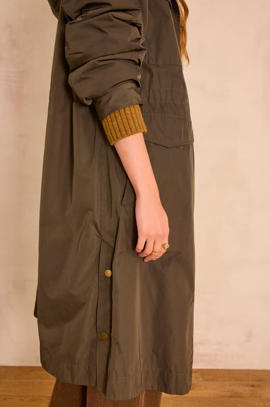 DANIELA cotton parka;${refinementColor}
