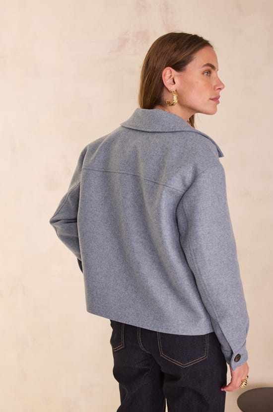 COLOMBE wool jacket;${refinementColor}