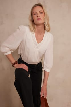 Blouse TAYLOR brod&eacute;e;${refinementColor}