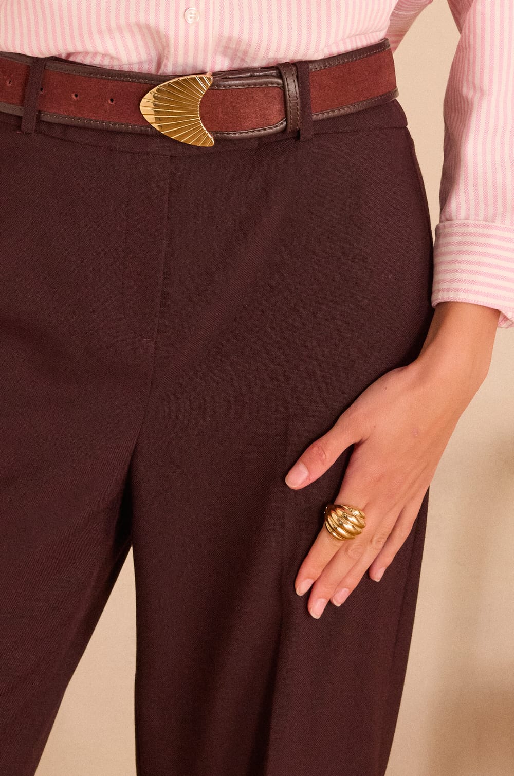 LAYLA Wide-Leg Trousers;${refinementColor}