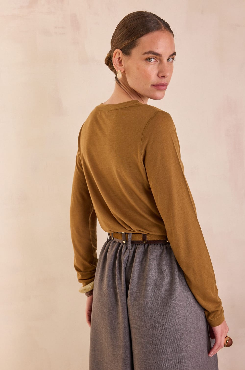 LOUISIANE long-sleeved T-shirt;${refinementColor}