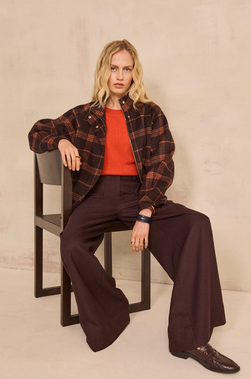 ARY cashmere long-sleeve sweater;${refinementColor}
