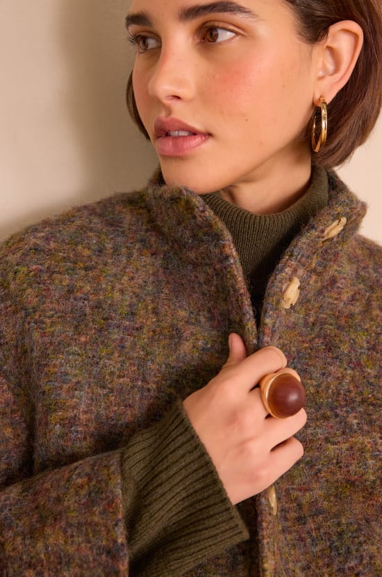 LAMIA wool coat;${refinementColor}