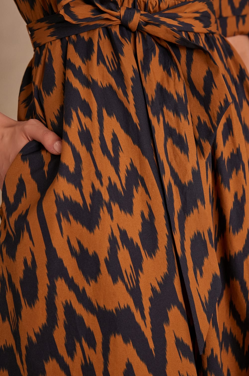 Robe longue LINDA imprim&eacute;e;${refinementColor}