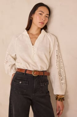 100% cotton blouse SIMONE;${refinementColor}