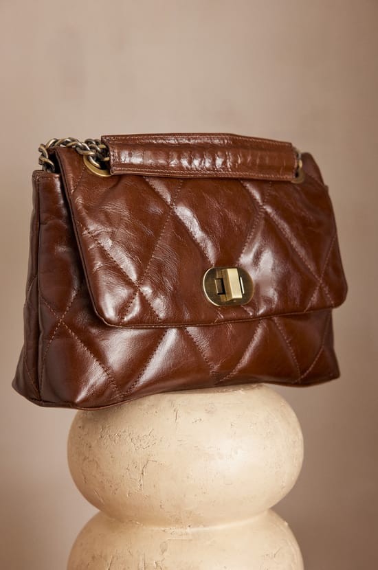 GABY leather bag;${refinementColor}