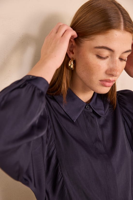Satin blouse MARION;${refinementColor}
