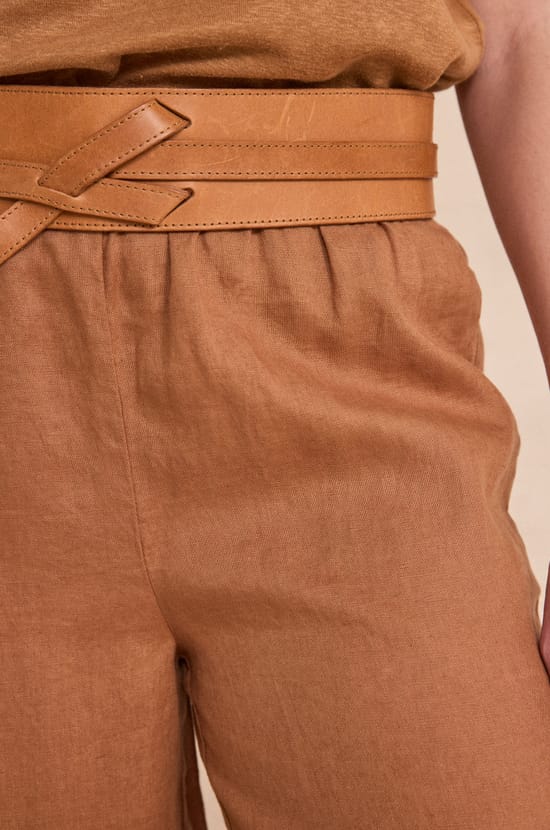 TIM wide linen pants;${refinementColor}