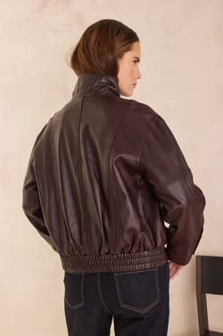 Leren jasje CHARLY;${refinementColor}