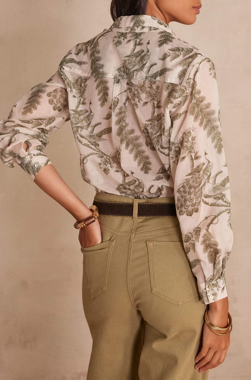 Blouse COLETTE en coton;${refinementColor}