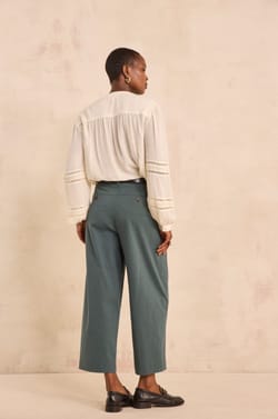 Pantalon coton m&eacute;lang&eacute; lana p balloon;${refinementColor}