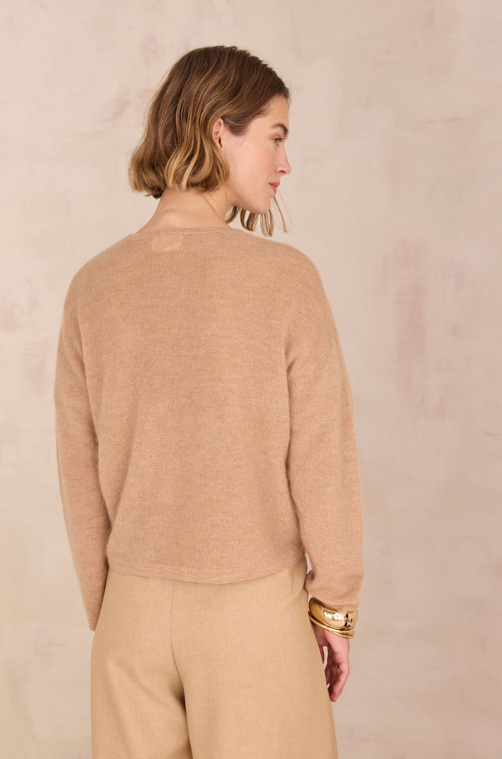 Gilet en mohair et laine PAOLO;${refinementColor}