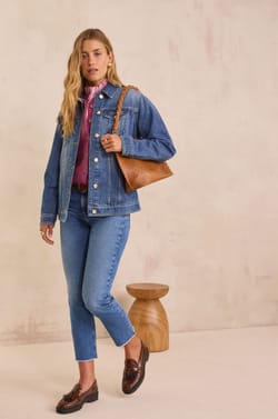 LOULOU sleeveless mohair cardigan;${refinementColor}