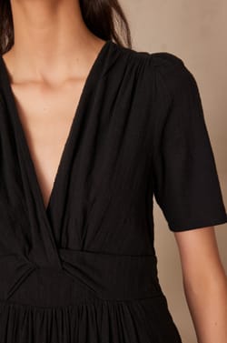 Langes LOVE Kleid aus Baumwolle;${refinementColor}