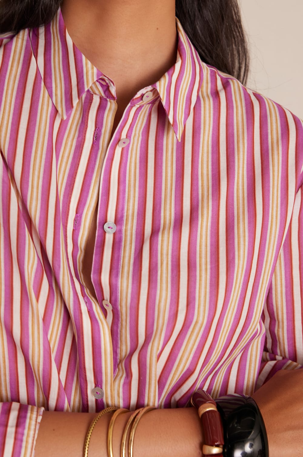 COLETTE cotton blouse;${refinementColor}