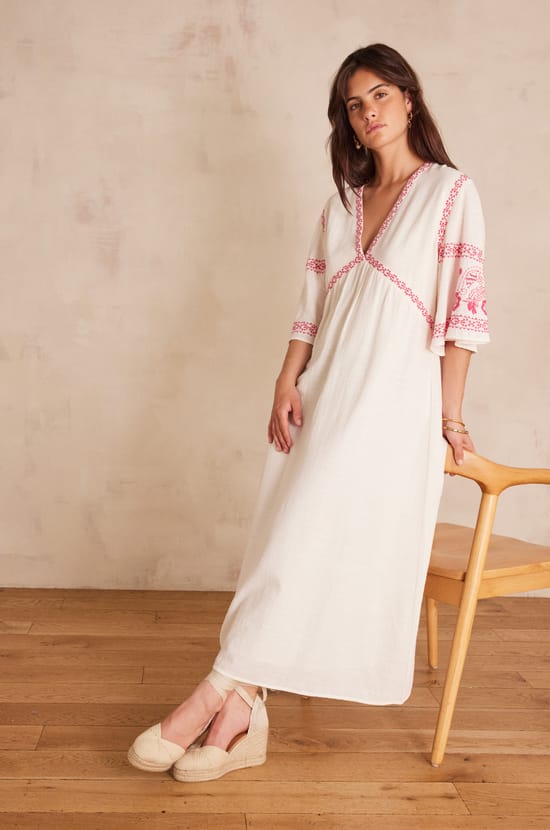 Robe ROMY en coton;${refinementColor}