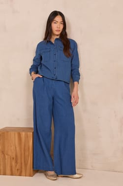TEDDY wide trousers;${refinementColor}