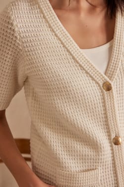 Gilet SALOME en coton;${refinementColor}