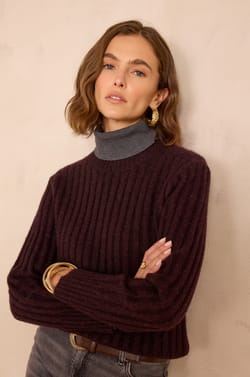 BENICIO wool and alpaca jumper;${refinementColor}