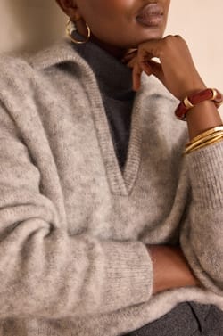 BROOKE mohair turtleneck jumper;${refinementColor}