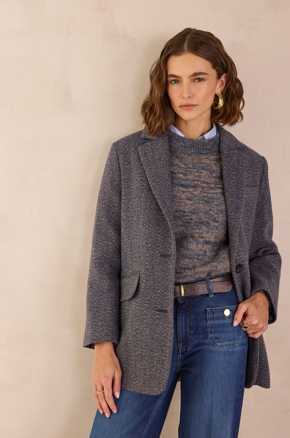 FLORA blazer;${refinementColor}