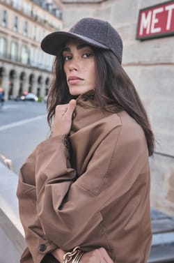 GABRIELLE wool cap;${refinementColor}