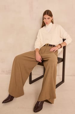 Long sleeve wool sweater AUGUSTE;${refinementColor}