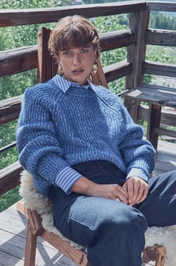 Pull côtelé BULLE;${refinementColor}