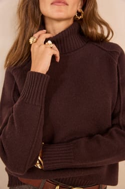 Alphonse wool long-sleeve sweater;${refinementColor}