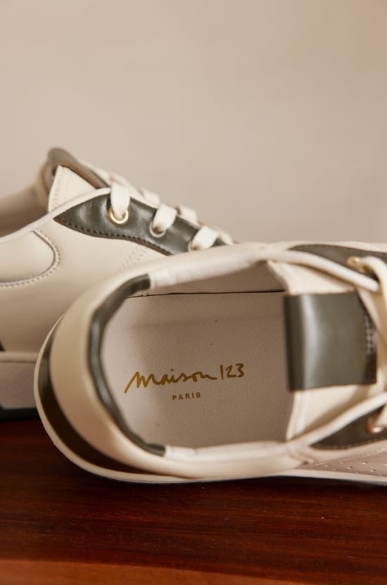 Basket VELORA en cuir;${refinementColor}