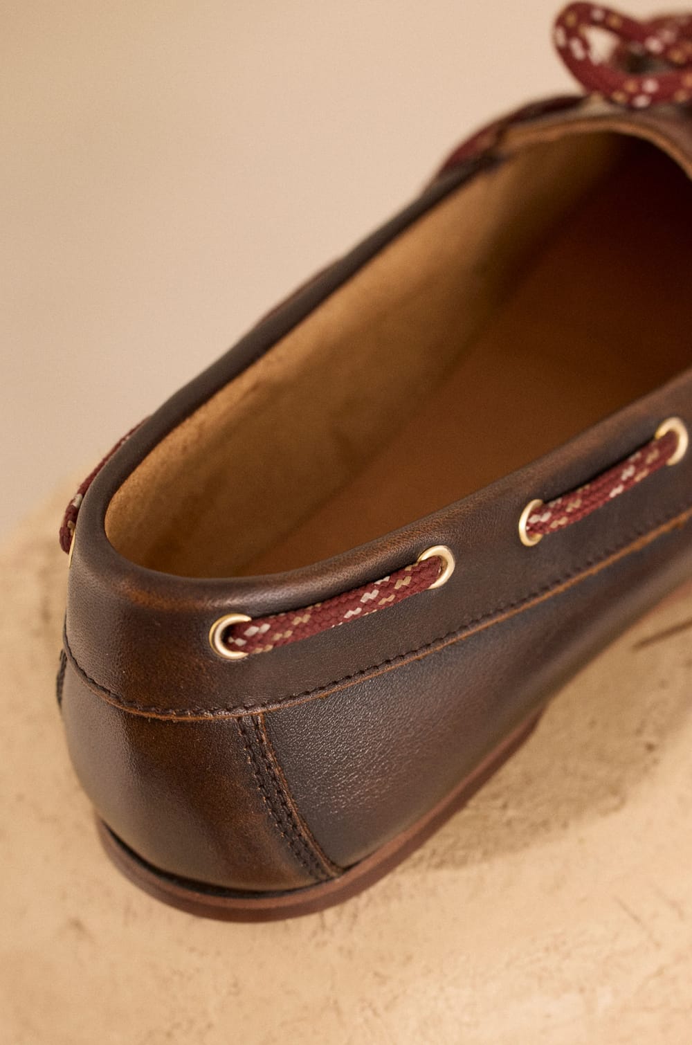 Mocassins en cuir SUE;${refinementColor}