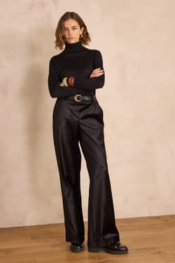 MARTA cotton velvet trousers;${refinementColor}