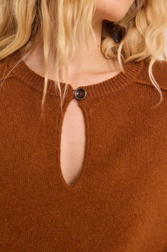 ALIX long sleeve wool sweater;${refinementColor}