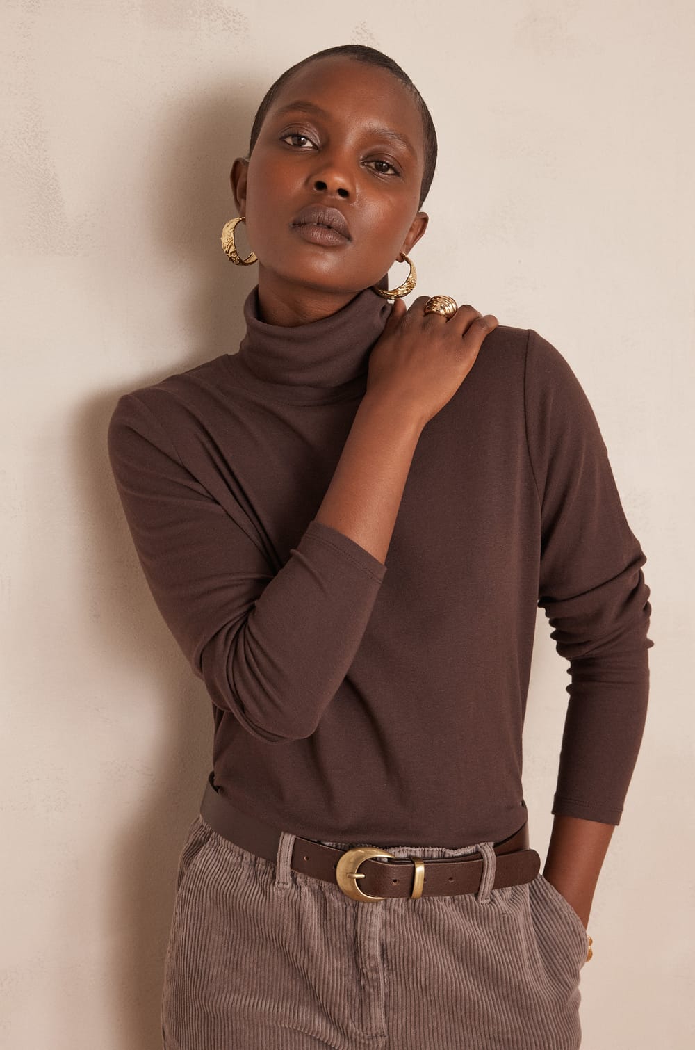 FERGUIE cotton T-shirt;${refinementColor}