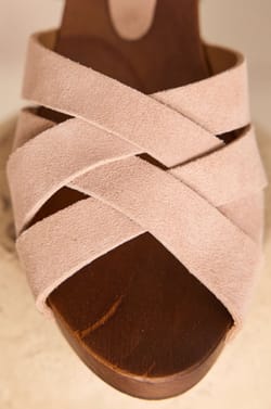 Sandales &agrave; talons en cuir SIA;${refinementColor}