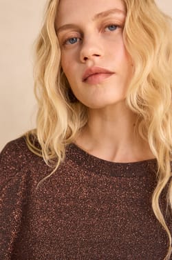 FLAME sequined T-shirt;${refinementColor}