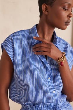 SUNRISE cotton shirt;${refinementColor}