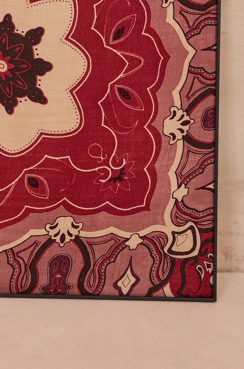 Foulard 100% laine Octobre Rose REMY;${refinementColor}