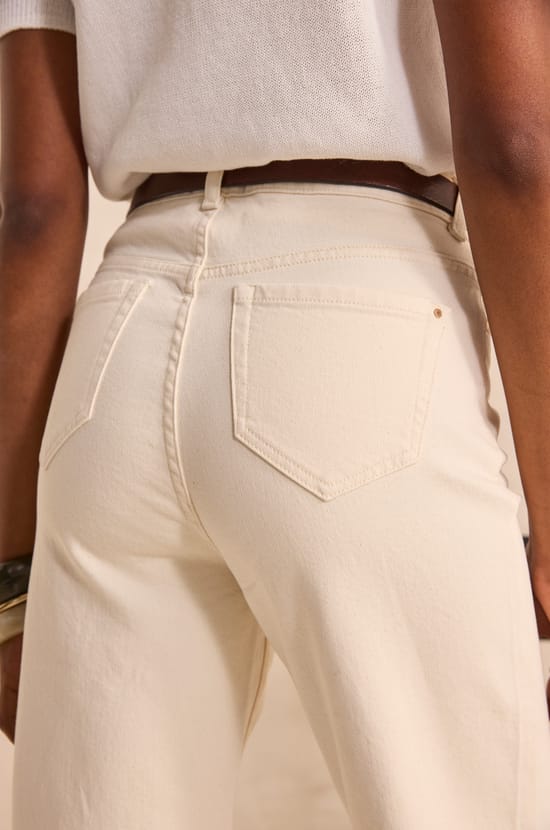 Loose cotton mix Jean AGATHE;${refinementColor}