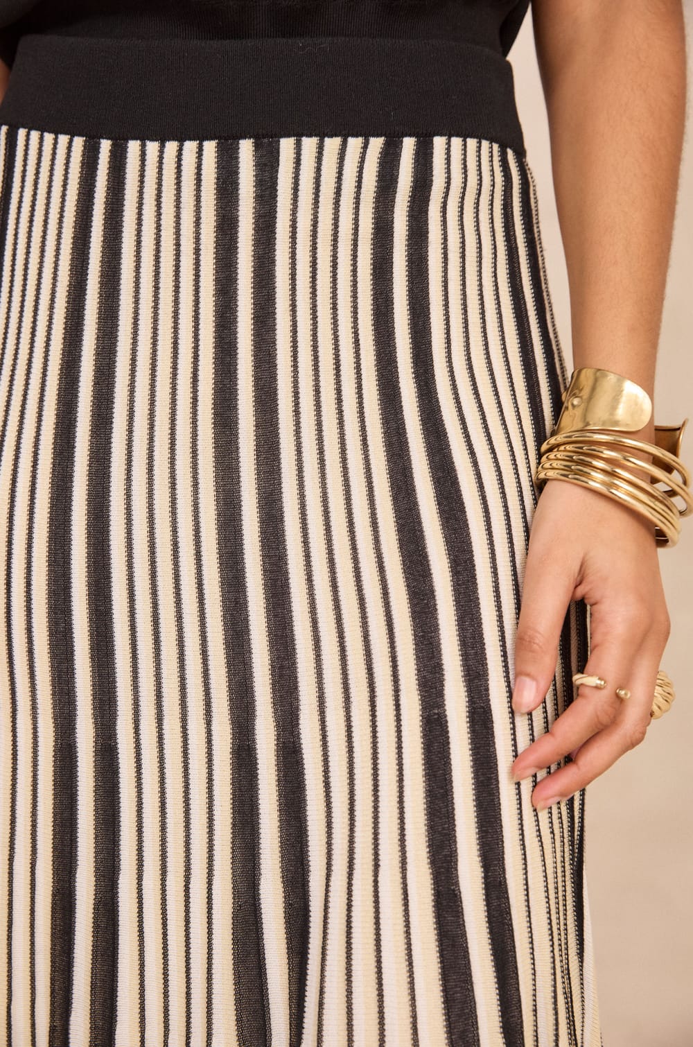 OZIRIS Pleated Mesh Skirt;${refinementColor}