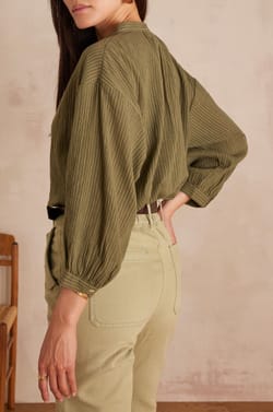 Blouse SIGRID en coton;${refinementColor}