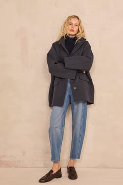 CELIA blend wool coat;${refinementColor}