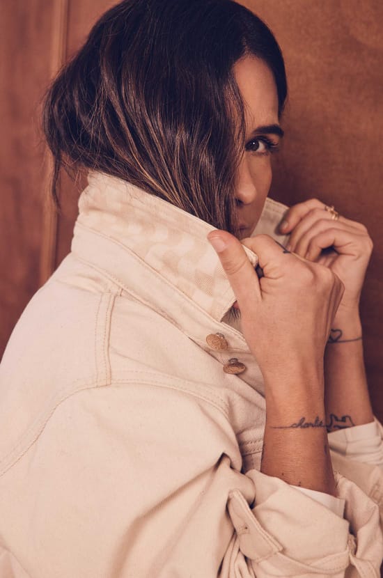 Combinaison ultra oversize en jean Audrey Lombard x Maison 123 BILLIE;${refinementColor}