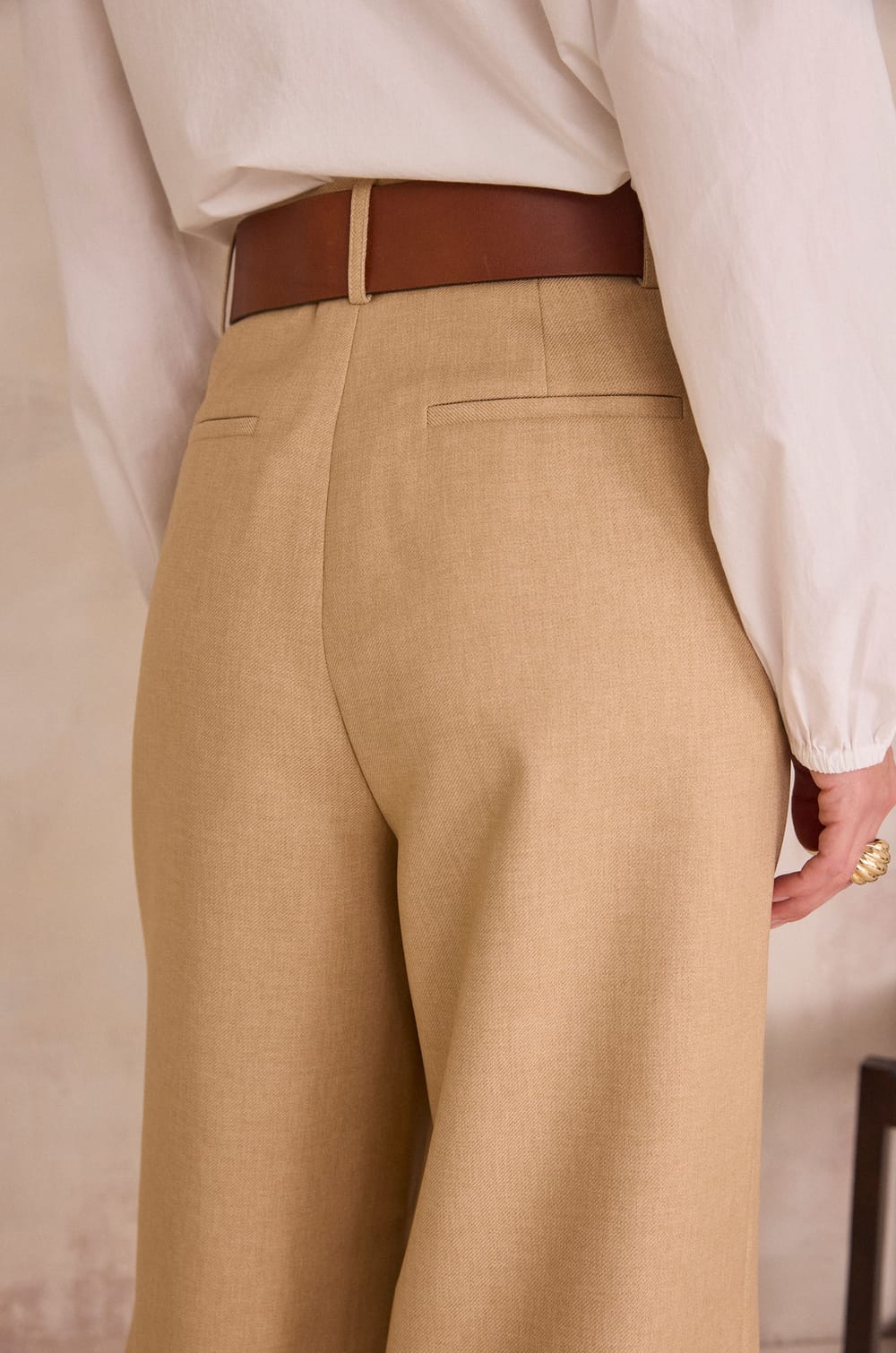 FLAUBERT wide-leg trousers;${refinementColor}