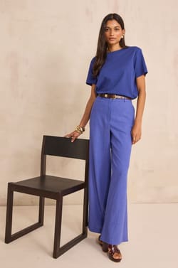 Short sleeve T-shirt made of 100% cotton LENI;${refinementColor}