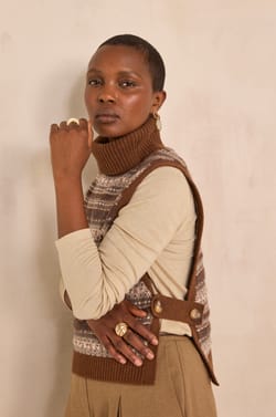 Plastron en laine REINETTE;${refinementColor}