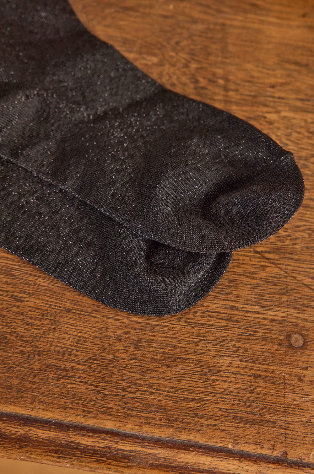 WALTER ribbed lurex Socks;${refinementColor}