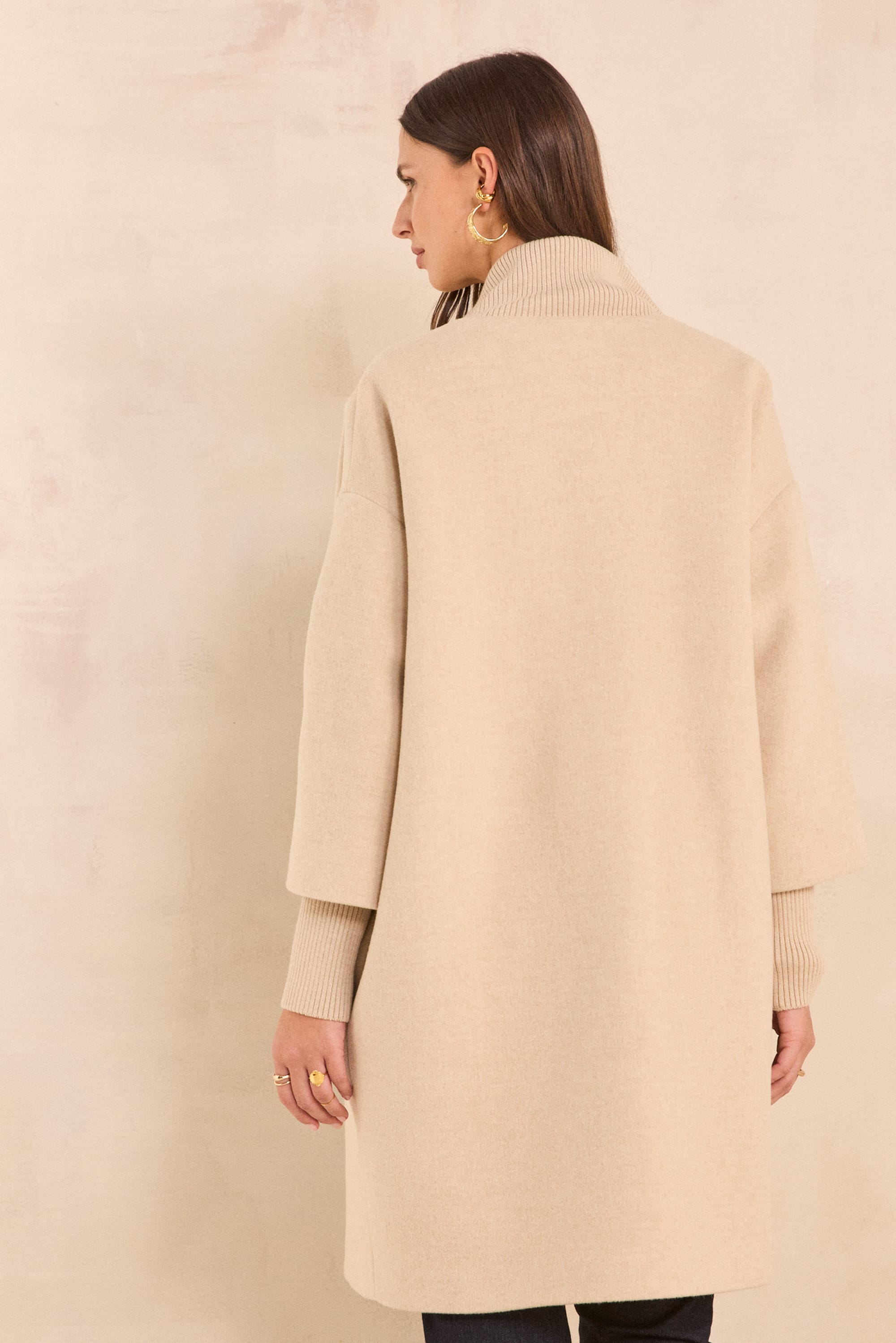 Woman coats: wool coats, officer coat, padded jackets - Maison 123
