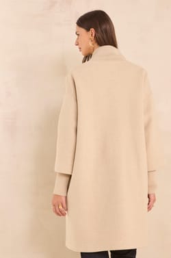 MAGDA mid-length coat;${refinementColor}
