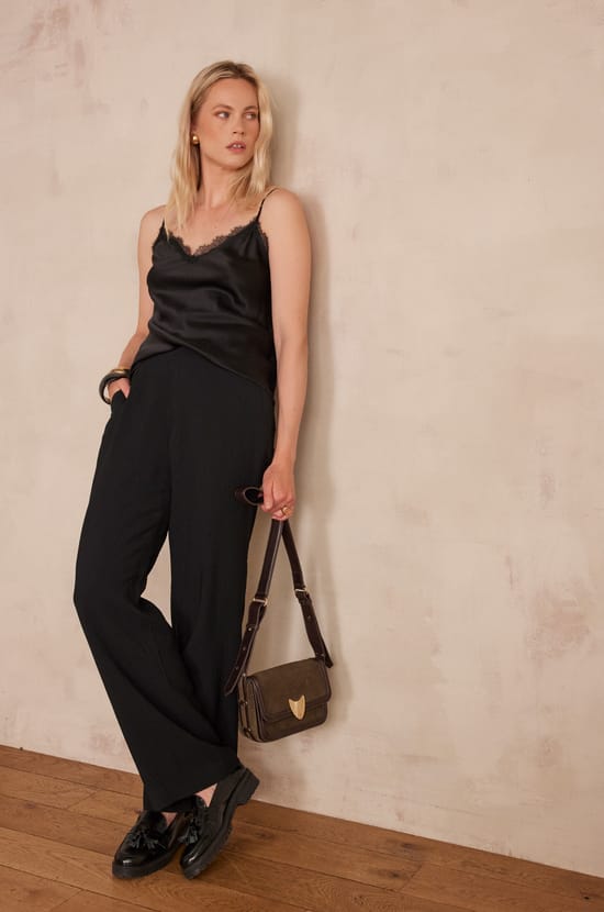 LEANA fluid trousers;${refinementColor}